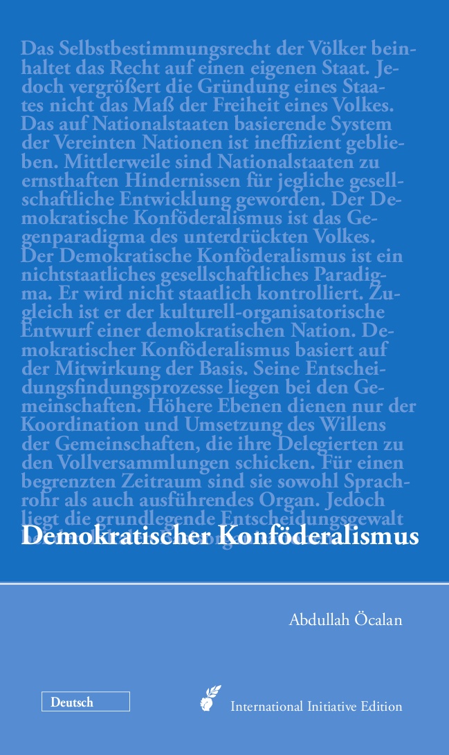 Abdullah Öcalan: Demokratischer Konföderalismus
