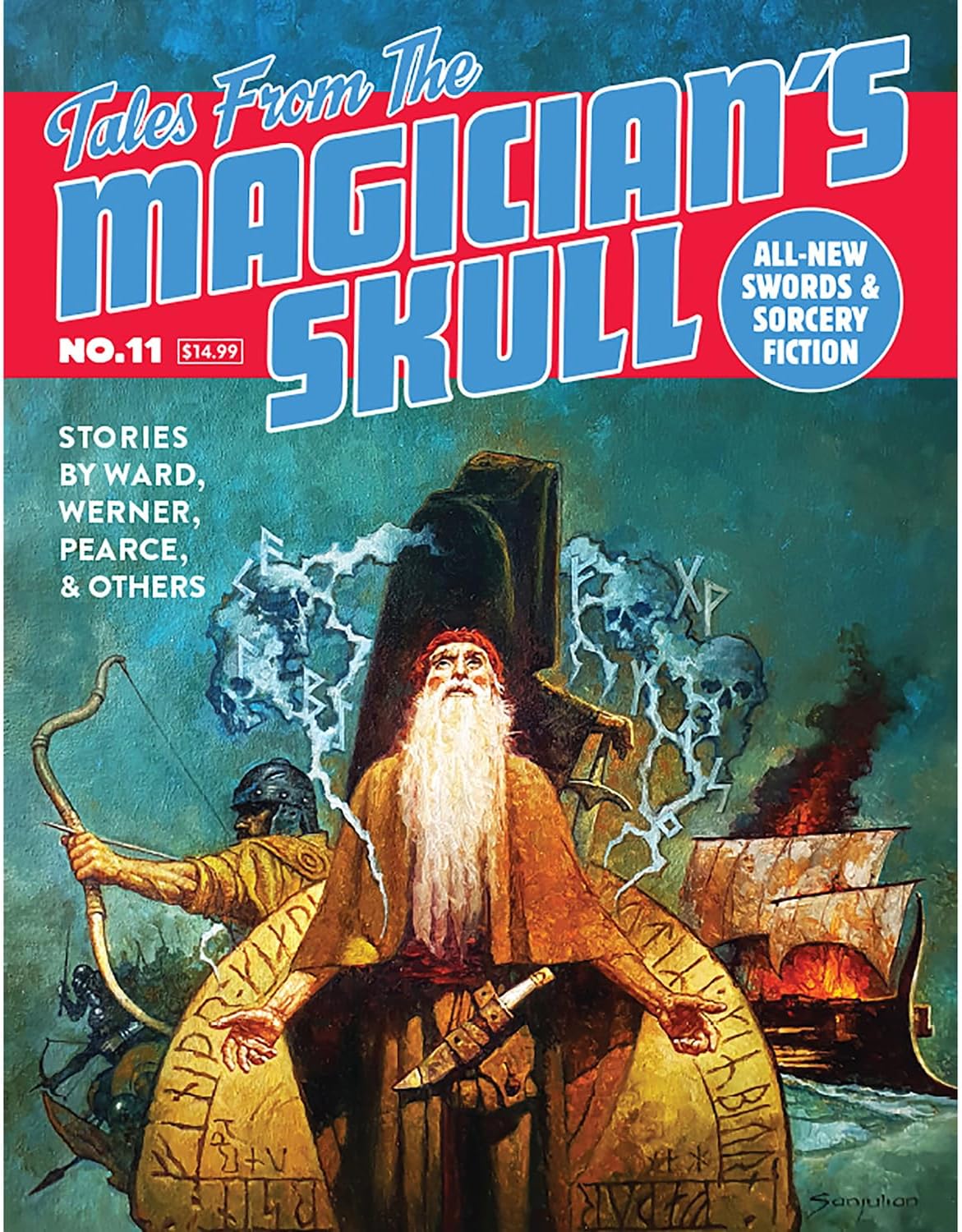 Terry Olson, C. L. Werner, H.T. Grossen, Bill Pearce, Caias Ward, Daniel Amatiello, Matthew. X. Gomez: Tales From the Magician’s Skull #11 (Paperback, Goodman Games, Goodman Publishing)