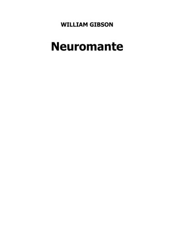 William Gibson (duplicate): Neuromante (Spanish language, 2006, Minotauro)
