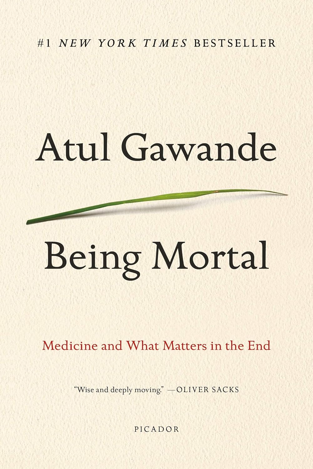Atul Gawande: Being Mortal (2014)
